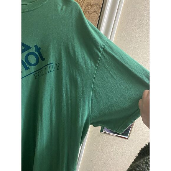 MARMOT FOR LIFE 1974 T-SHIRT MENS LIGHT KELLY GREEN XXL ORGANIC COTTON SOFT - Picture 4 of 8